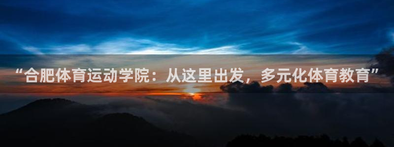 速8体育网：“合肥体育运动学院：从这里出发，多元化体育教育”